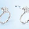 Half Pavé or Full Pavé? How to Choose the Right Diamond Ring Setting