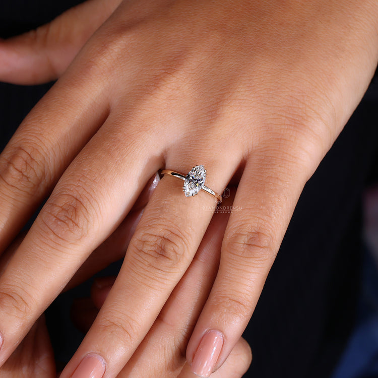 Solitaire diamond ring in diamondrensu UK ring