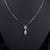 lab created diamond pendant