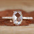 Oval Cut Engagement Ring with a stunning oval cut diamond. Oval Cut Engagement Ring with a stunning oval cut diamond.