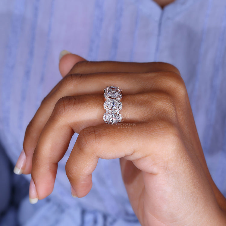 Handmade ring created with skill and attention to detail by expert artisans.
