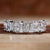 baguette cut diamond band baguette cut diamond band