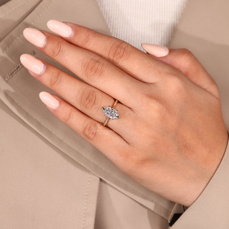 Unique ring made with skilled artistry.