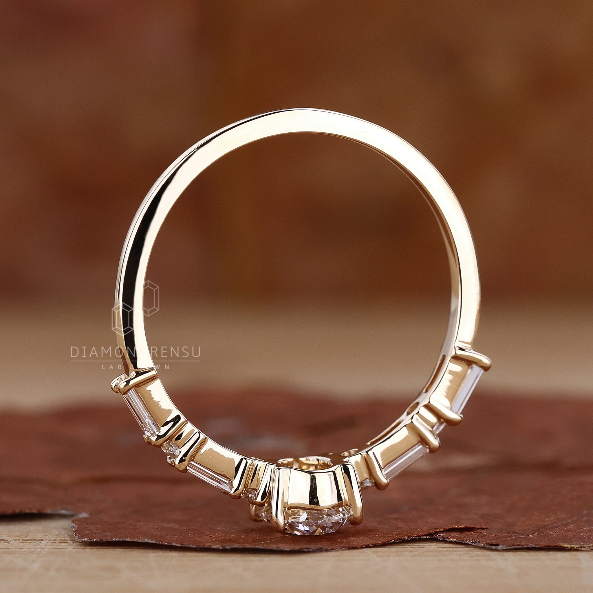 IGI certified oval diamond engagement ring.