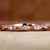 Round Diamond Wedding Band on a Velvet Cushion Round Diamond Wedding Band on a Velvet Cushion
