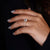 Elegant round cut diamond ring showcasing precision and lasting beauty. Elegant round cut diamond ring showcasing precision and lasting beauty.