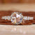 Rose Cut Diamond Ring featuring a unique design with a stunning rose diamond centre. Rose Cut Diamond Ring featuring a unique design with a stunning rose diamond centre.
