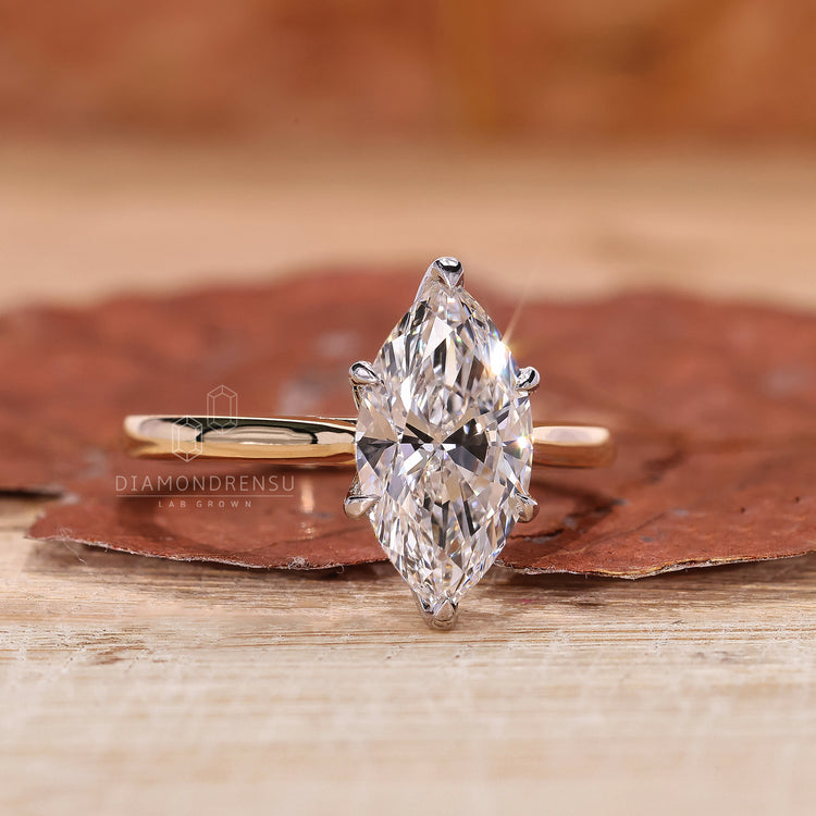 Yellow Gold Ring crafted for a warm and rich finish.
