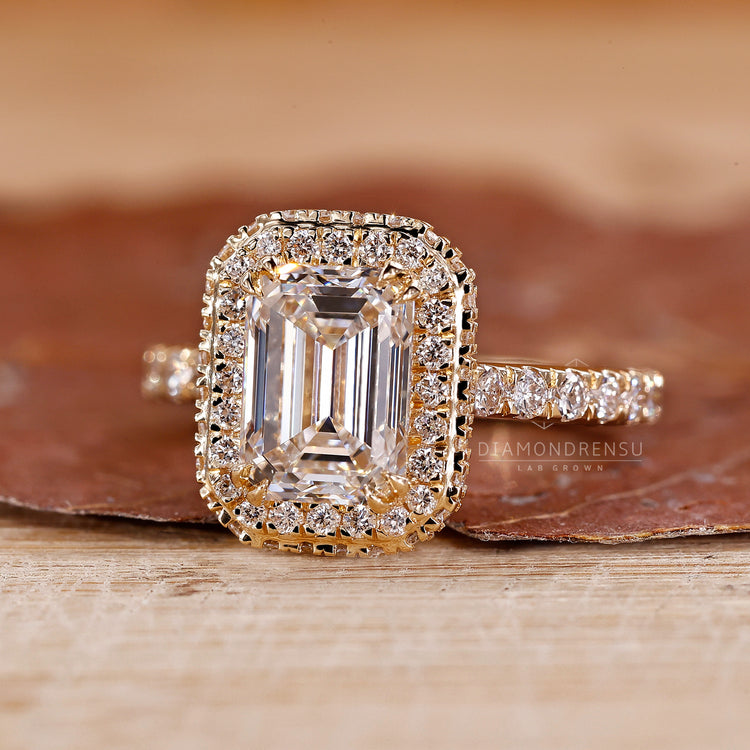 This design includes a prong setting with handmade ring and handmade jewelry finish.