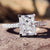 Radiant Cut Ring set in a beautiful white gold ring for elegance. Radiant Cut Ring set in a beautiful white gold ring for elegance.