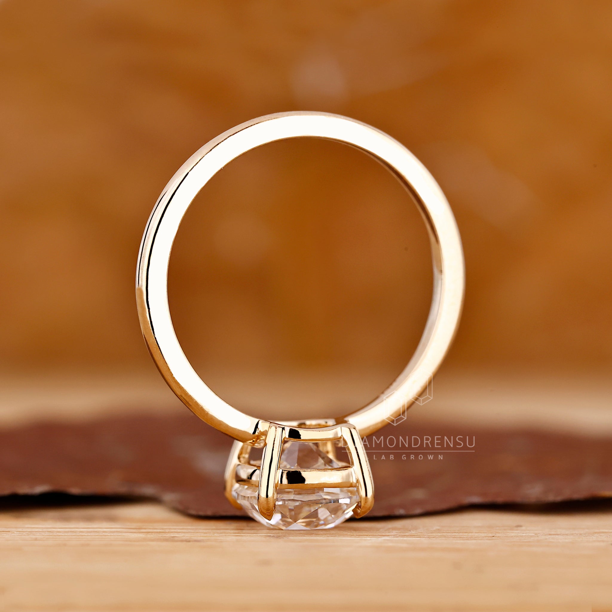 Handmade ring shaped by skilled artisans.