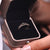 Round cut diamond band in a half eternity style.
 Round cut diamond band in a half eternity style.