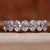 oval lab grown diamond band oval lab grown diamond band