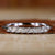 marquise cut diamond band marquise cut diamond band