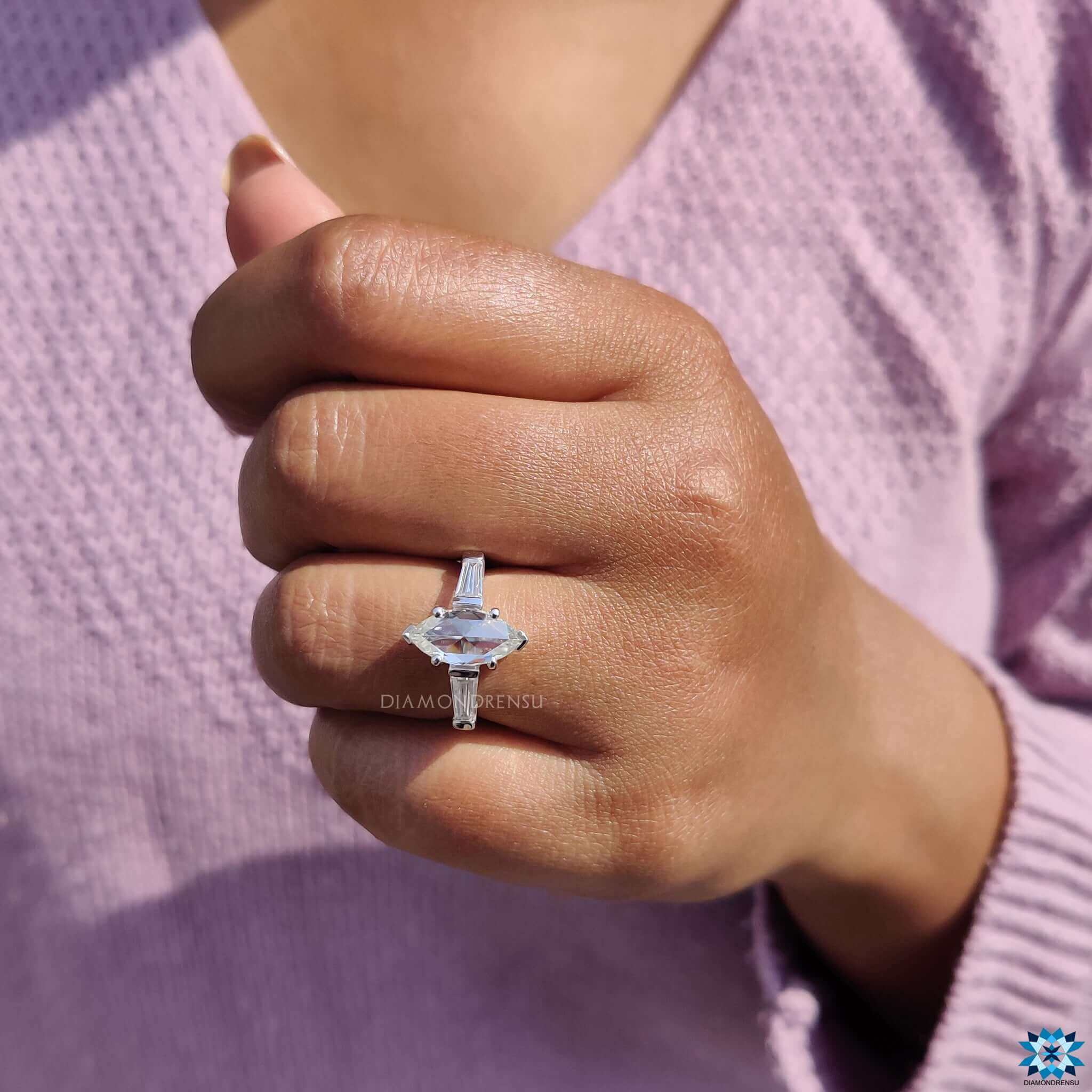 vintage style engagement ring