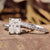 2.36 TCW Radiant Cut Colorless Moissanite Wedding Ring Set 2.36 TCW Radiant Cut Colorless Moissanite Wedding Ring Set