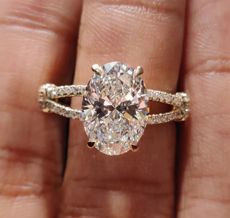 Oval Split Shank Ring Oval Split Shank Ring