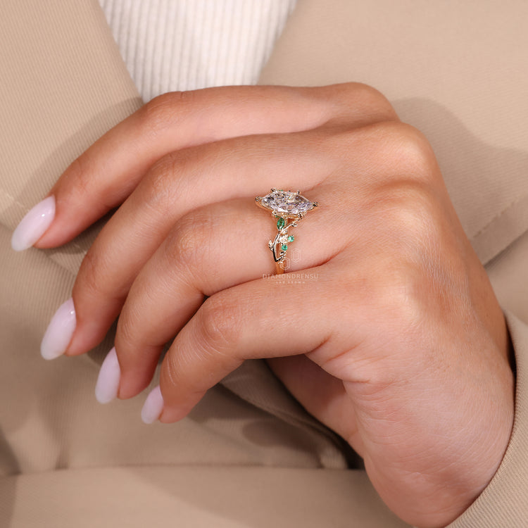 IGI certified diamond ensures quality and authenticity.