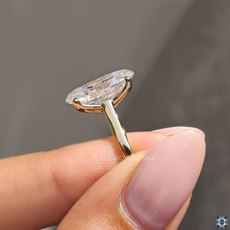 Moissanite ring in buy moissanite ring setting