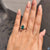 Buy moissanite ring from Diamondrensu UK with custom green Dutch marquise cut.
 Buy moissanite ring from Diamondrensu UK with custom green Dutch marquise cut.