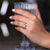 Handmade cushion diamond ring from Diamondrensu UK Handmade cushion diamond ring from Diamondrensu UK