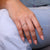 Curved wedding band crafted in yellow gold for a unique fit. Curved wedding band crafted in yellow gold for a unique fit.