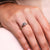 4 Round Prong Setting used in white and yellow gold ring.
 4 Round Prong Setting used in white and yellow gold ring.