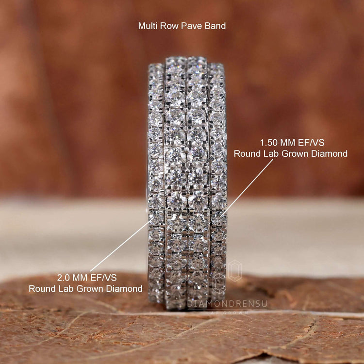 Round cut diamond ring with handmade jewellery design, ideal for a classic yet contemporary men’s engagement ring.