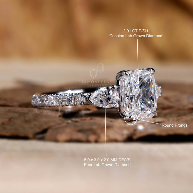 Pave diamond ring showcasing handmade craftsmanship and style