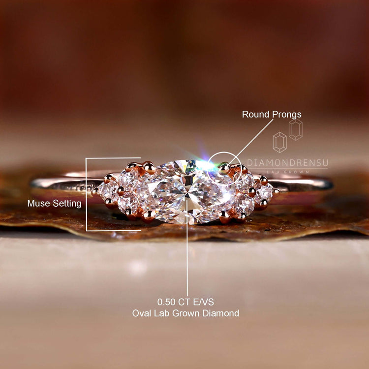 Beautiful rose gold engagement rings UK with handmade designs for unforgettable moments.