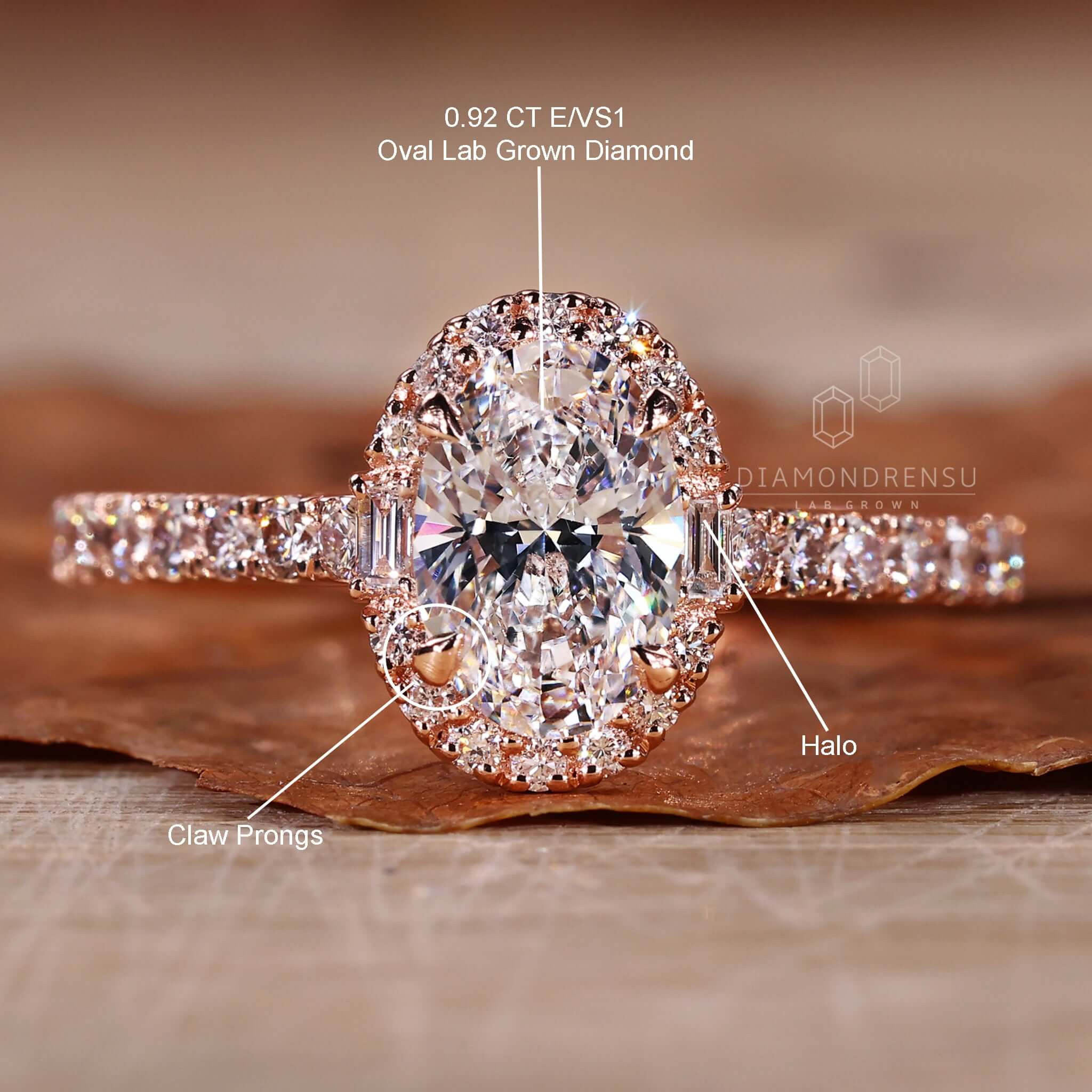 Pave diamond ring with intricate detailing for a special moment.