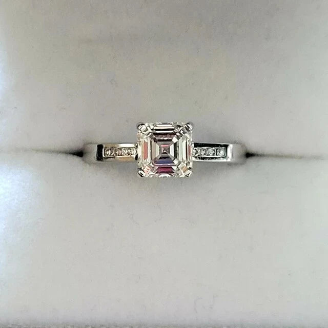 White Gold Engagement Ring