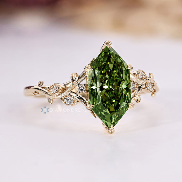 IGI certified Dutch marquise diamond ring handmade.