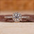 Diamond Halo Ring with round cut diamond center.
 Diamond Halo Ring with round cut diamond center.
