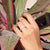round moissanite band round moissanite band