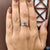 Elegant curved wedding band designed for a timeless bridal look. Elegant curved wedding band designed for a timeless bridal look.