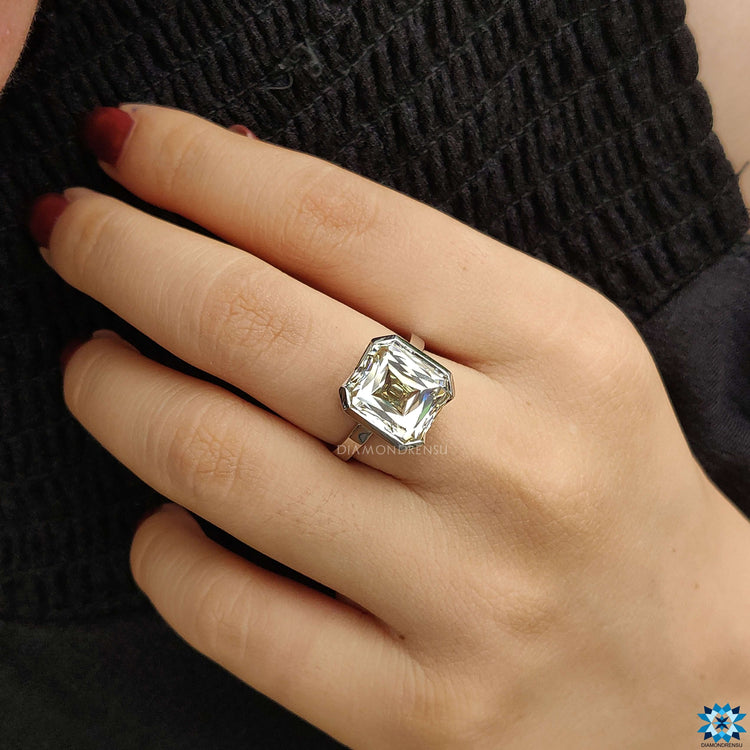 criss cut moissanite