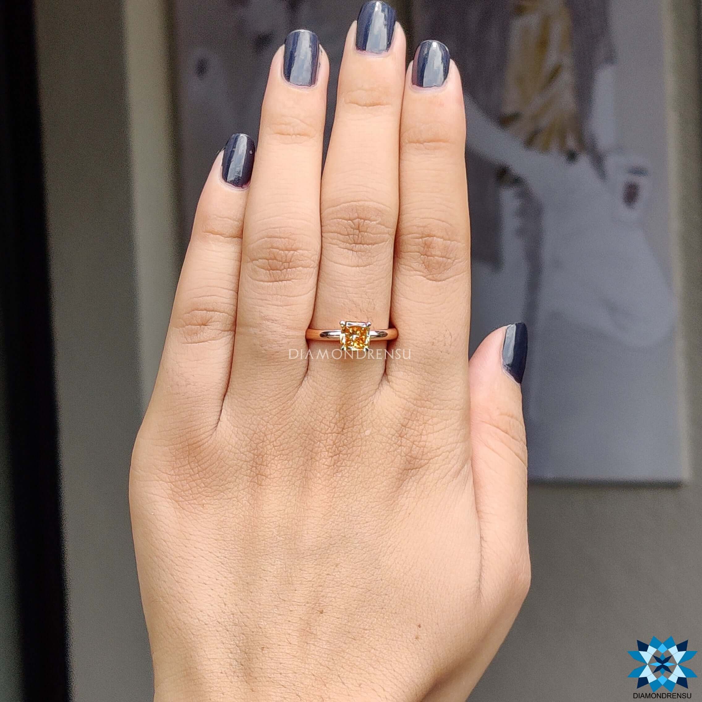 Handmade jewelry diamondrensu UK ring moissanite for engagement ring handmade ring custom ring