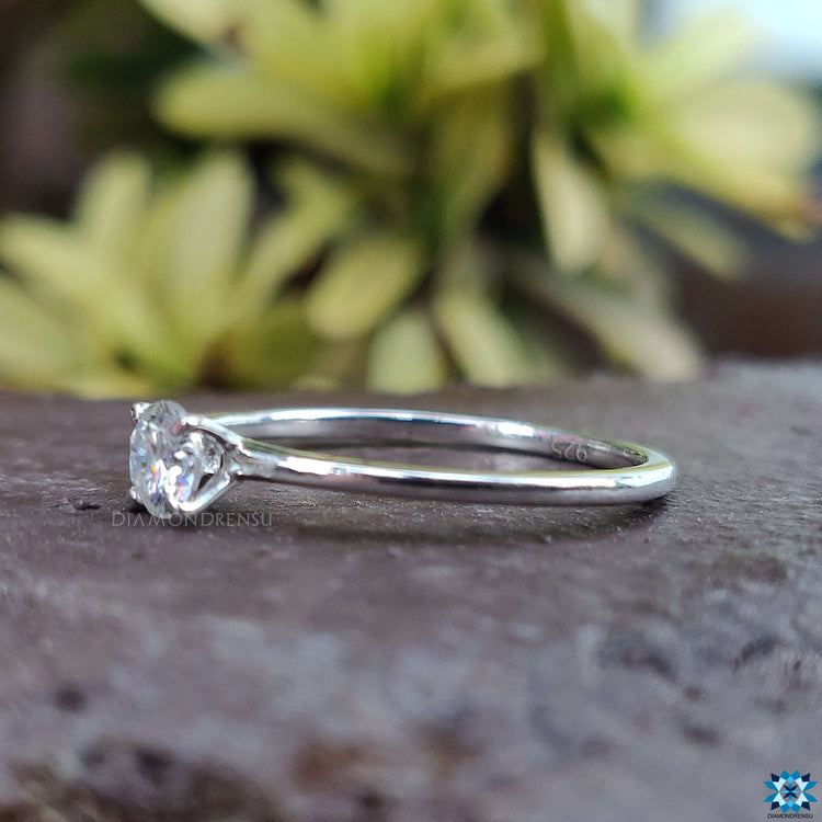 UK engagement ring white gold engagement ring
