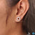moissanite stud moissanite stud