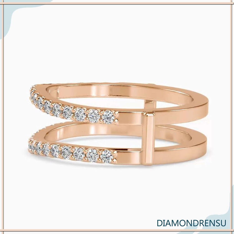 Buy lab grown enhancer wedding band in UK online.