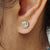 custom moissanite earrings - diamondrensu custom moissanite earrings - diamondrensu