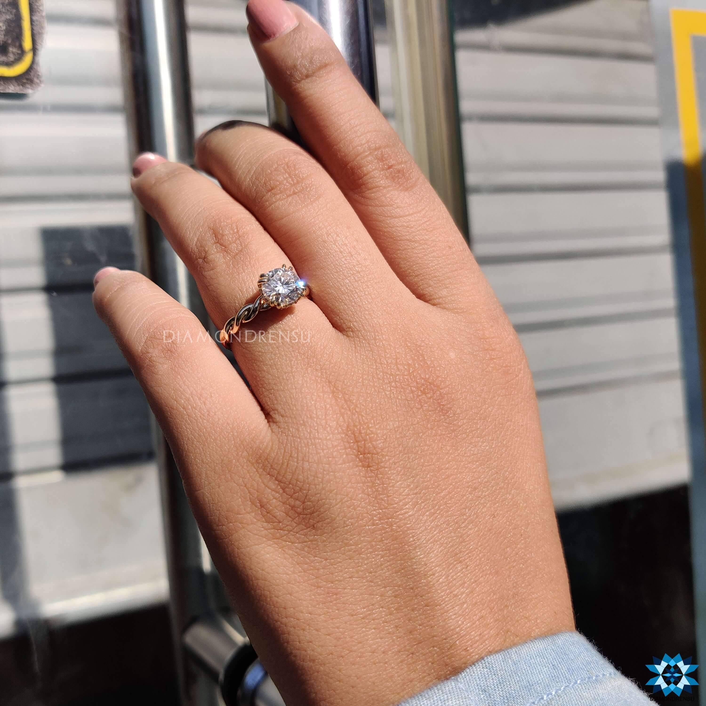 UK Engagement Ring featuring Handmade Jewelry by Diamondrensu