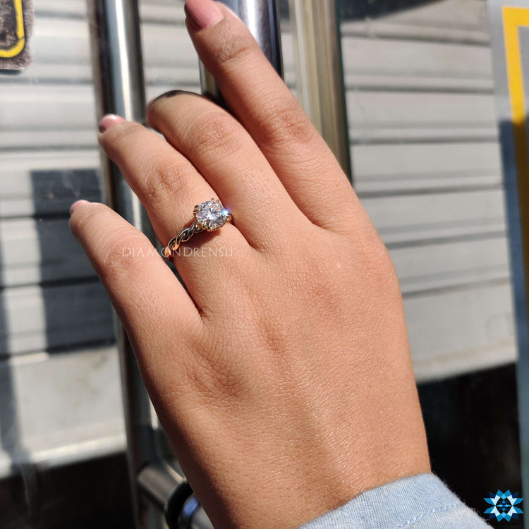 UK Engagement Ring featuring Handmade Jewelry by Diamondrensu