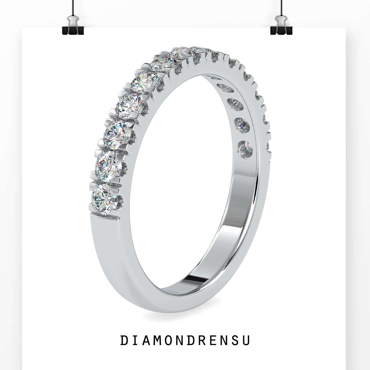 Handmade band crafted by Diamondrensu UK artisans.