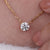 round diamond necklace round diamond necklace