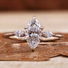3 stone engagement ring featuring a stunning design for modern elegance.