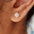 moissanite earrings - diamondrensu moissanite earrings - diamondrensu
