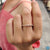 twisted shank moissanite ring - diamondrensu twisted shank moissanite ring - diamondrensu