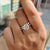 4.04 TCW Round Cut Floating Bubble Set Pave Moissanite Wedding Ring Set 4.04 TCW Round Cut Floating Bubble Set Pave Moissanite Wedding Ring Set